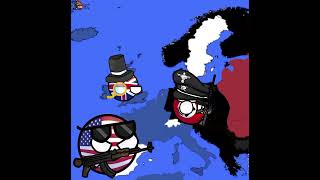 Fall of German Reich  polandball history countryballs urrs germany ww2countryballs usa [upl. by Nitnilc]