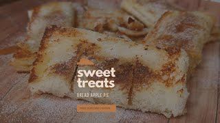 Bread Apple Pie à la mode  Quick and Simple Recipe applepie [upl. by Beitnes]