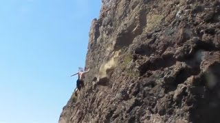 Rock Climbing Falls Fails and Whippers Compilation 2016 Part 6 [upl. by Esylla47]