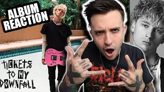 ALBUM REACTION Machine Gun Kelly  Tickets To My Downfall [upl. by Reahard]