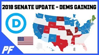 Democrats Closing In  2018 Senate Midterm Election Results Update  Arizona amp Florida [upl. by Aihsilef]