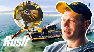 Shawn Pomrenke Builds Makeshift Ball Bearing To Fix Alternator Belt  Bering Sea Gold [upl. by Aldarcie]