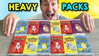 Opening ALL HEAVY Vintage Pokémon Packs [upl. by Brant]