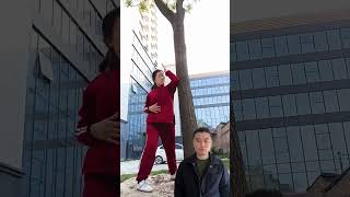 A tree can make an iron elbow kungfuskills martialarts [upl. by Ykciv]