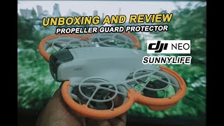 UNBOXING amp REVIEW PROPELLER GUARD DJI NEO FROM SUNNYLIFE  INDONESIA [upl. by Alexa]