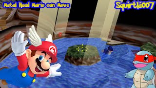 03 METAL HEAD MARIO CAN MOVE HAZY MAZE CAVE SUPER MARIO 64 [upl. by Ciel]