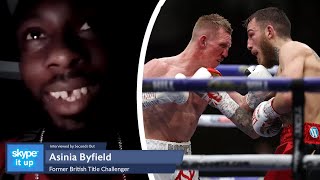 Eggington vs Cheeseman was JUST A PUB FIGHT says Asinia Byfield en route to KOLD WARS return [upl. by Nannoc239]