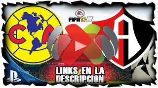 AMÉRICA VS ATLAS  5 DE NOVIEMBRE 2016  LIGA MX EN VIVO ONLINE FIFA 17 PS4 [upl. by Teodor]