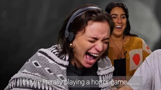 Angela Giarratana being an ABSOLUTE MENACE on Smosh Games smosh games funny residentevil [upl. by Wenonah139]