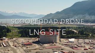 LNG SITE Kitimat BC DJI MINI 2 [upl. by Leontine322]