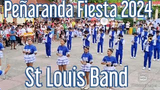 St Louis Band  173rd Founding Anniversary Peñaranda Fiesta 2024 [upl. by Kinch]