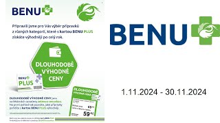 Leták Benu lékárna CZ  1112024  30112024 [upl. by Edvard]