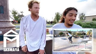 POODS PARK RAIL SESH WITH WES amp ALEXIS  SK8MAFIA [upl. by Araes634]