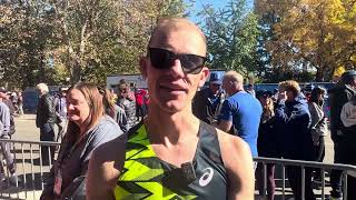 An emotional Clayton Young reflects back on an increidble 2024 at NYC Marathon [upl. by Ytissahc895]