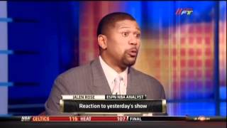 Jalen Skip and Stephen A debate media criticism Pt2 of 5 [upl. by Booth7]