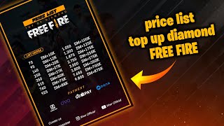 cara membuat desain poster price list top up diamond Free Fire di pixellab [upl. by Leelaj]