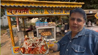 Faridabad Street Food  Aloo Kachori in Faridabad  Veg Biryani in Faridabad [upl. by Kelleher]