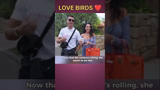 Cristiano Ronaldo surprising Georgiana 🥰lovebirdscristisnoronaldo cr7 athlete shorts [upl. by Sophey]