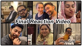 Last reaction video of my family❤️ ramadan ramadanmubarak family familyvlog ramzanspecial [upl. by Ninerb711]