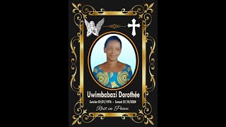 Umuhango wo guherekeza mu cyubahiro Umubyeyi wacu UWIMBABAZI Dorothee [upl. by Nah]