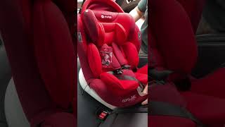 SmartFIT 360 spin  Group 0 isofix installation 015kgs 2 years old [upl. by Bord]