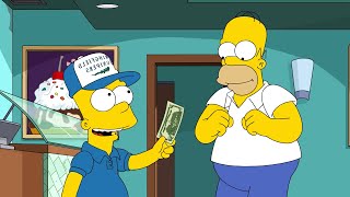 Bart Consigue Trabajo LOS SIMPSON CAPITULOS COMPLETOS [upl. by Acirea]