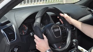 Everything Automobiles Steering Wheel Cover Installation [upl. by Alleira]