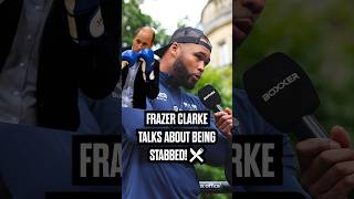 Frazer Clarke Talks About Being Stabbed [upl. by Naenej77]