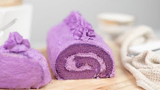 How to Make Ube Cake Roll  Easy Recipe [upl. by Lashonde]