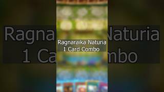 Ragnaraika Naturia Deck Combo Guide shorts masterduel yugiohmasterduel YuGiOh Master Duel [upl. by Yrhcaz]