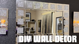 Impressive DIY wall decor made with coasters from Temu [upl. by Winn871]