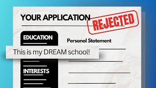 Fatal MISTAKES That Will Get Your Grad Application REJECTED [upl. by Kamp532]