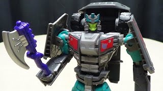 Generations Combiner Wars Deluxe OFFROAD EmGos Transformers Reviews N Stuff [upl. by Ddahc]