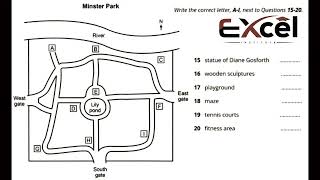 CAMBRIDGE 15 LISTENING TEST 2 MAP [upl. by Annekcm]