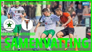 🔥 SAMENVATTING GROENE STER vs WITTENHORST [upl. by Scevor]