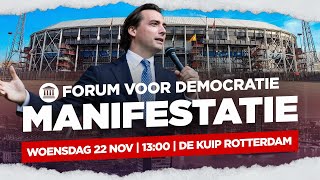 LIVE FVD manifestatie bij De Kuip [upl. by Ellatsirhc]