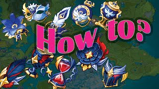 How to Farm Noblesse Oblige and Bloodstained Chivalry Easy Guide  Genshin Impact  How to Series [upl. by Tessil]