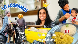 😳💥Mi cuñado indio reacciona  COCINÉ COMIDA PERUANA para mi FAMILIA VEGETARIANA HINDÚ 🥴 [upl. by Irmgard66]