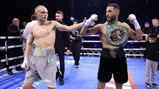 Galal Yafai beats down Sunny Edwardsto become Interim WBC Flyweight Champion [upl. by Dennet368]