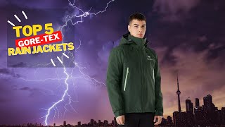 ✅ Top 5 BEST GORETEX RAIN JACKET 2024 [upl. by Eillo]