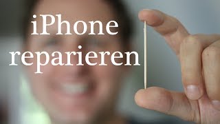 iPhone lädt nicht mehr Der ZahnstocherHACK [upl. by Johansen]