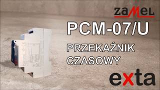 Przekaźnik czasowy cyfrowy wielofunkcyjny PCM07U [upl. by Dream97]