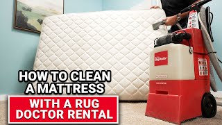 How To Clean A Mattress With A Rug Doctor Rental  Ace Hardware [upl. by Catherina]