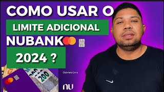 Como usar limite adicional para pix e boleto da Nubank [upl. by Susannah]