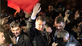 Surprise victor Klaus Iohannis wins in Romanian presidential election [upl. by Asilrak206]