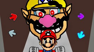 Wario Apparition is singing against Mario Animation [upl. by Dorcas]