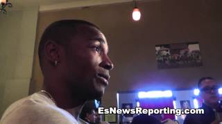 Erisland Lara on Fighting Perro Angulo and Canelo Alvarez  EsNews Boxing [upl. by Mellar]