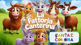 Canta e Colora La Fattoria Canterina [upl. by Lidstone]