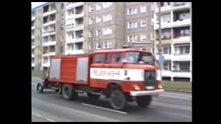 Feuerwehr Gera 1992 DDR SoSi ADW  TLF 16 GMK  GW [upl. by Anitsirhc]