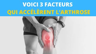 Voici 3 facteurs qui favorisent le déclin de votre cartilage [upl. by Eyahs]